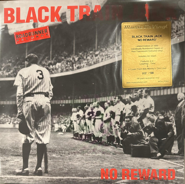 Black Train Jack – No Reward (Limited/Translucent Red Vinyl/180G) 🇺🇸