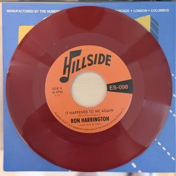Ron Harrington – It Happened to Me Again / Because You're Mine (Opaque Maroon 7INCH) 🇺🇸