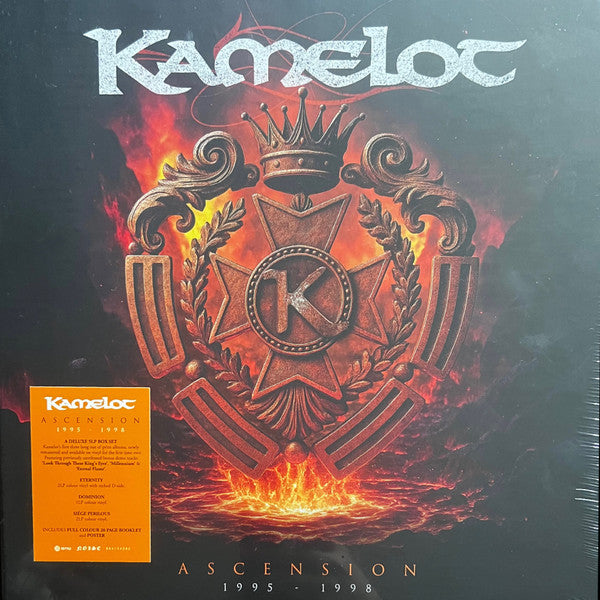 Kamelot – Ascension (1995-1998) (Deluxe/Multi-color Vinyl/5LP) 🇺🇸