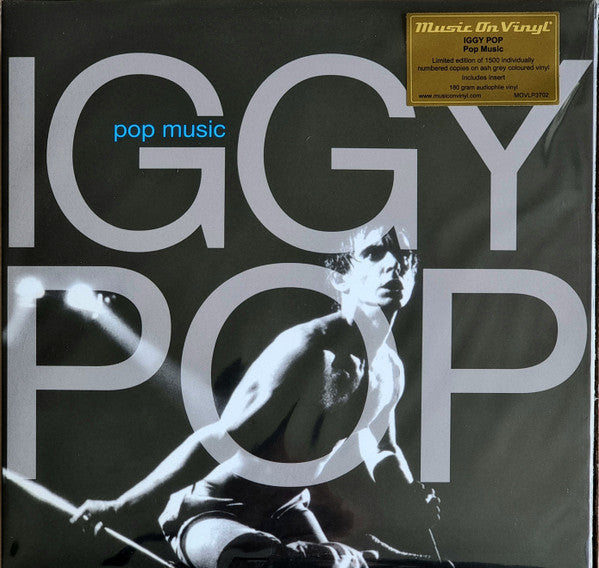 Iggy Pop – Pop Music (Ash Grey  Vinyl/180G/2LP) 🇺🇸