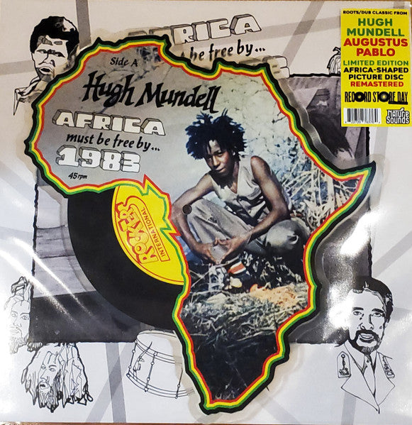Hugh & Augustus Pablo Mundell – Africa Must Be Free by 1983 (Africa Shaped Picture Disc) (RSD) 🇺🇸