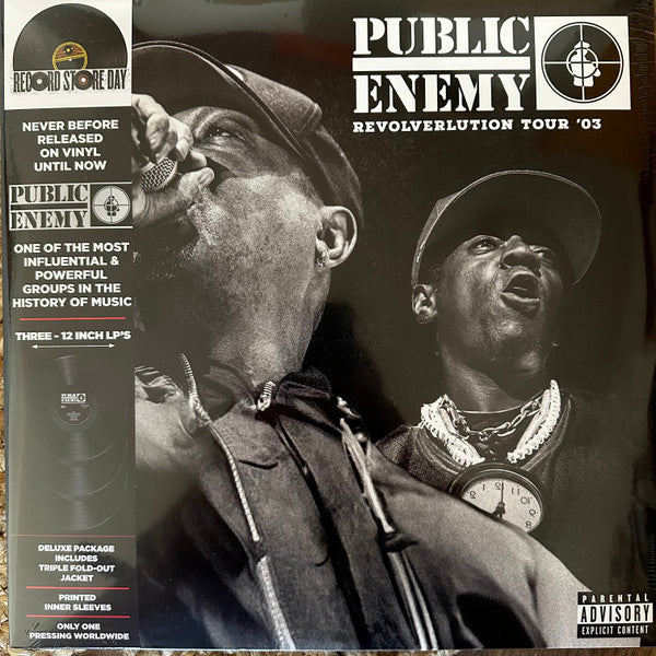 Public Enemy – Revolverlution Tour 2003 (3LP) 🇺🇸