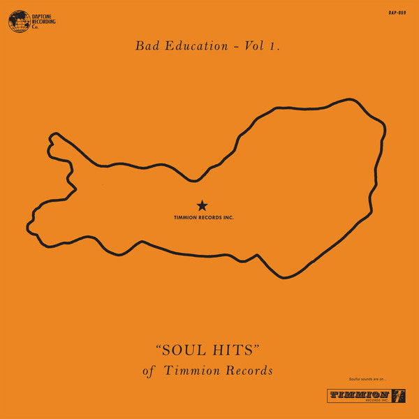 Various Artists – Bad Education, Vol. 1: the Soul Hits of Timmion Records (Dl Card) 🇺🇸