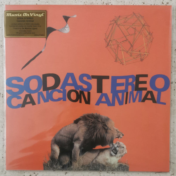 Soda Stereo – Cancion Animal (Numbered/Crystal Clear Vinyl) 🇺🇸