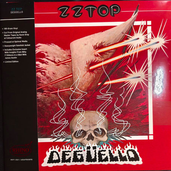 Zz Top – Deguello (Rhino Hi-fi) (Rocktober) 🇺🇸