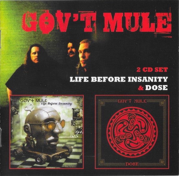 Gov't Mule – Life Before Insanity / Dose [CD Nuevo] 💿 🇺🇸