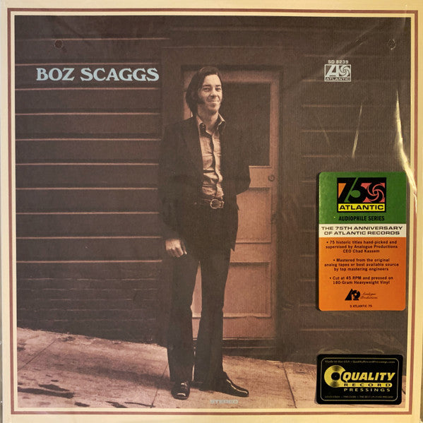 Boz Scaggs – Boz Scaggs (2LP/180G/45RPM) 🇺🇸