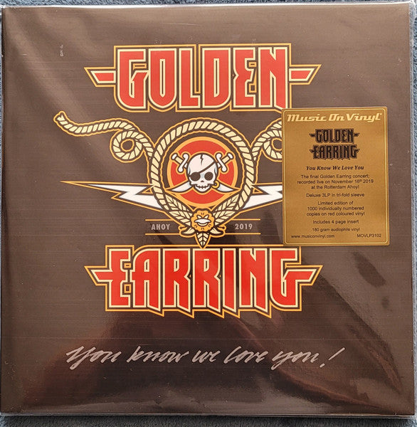Golden Earring – You Know We Love You! (Red Vinyl/3LP/180G) 🇺🇸