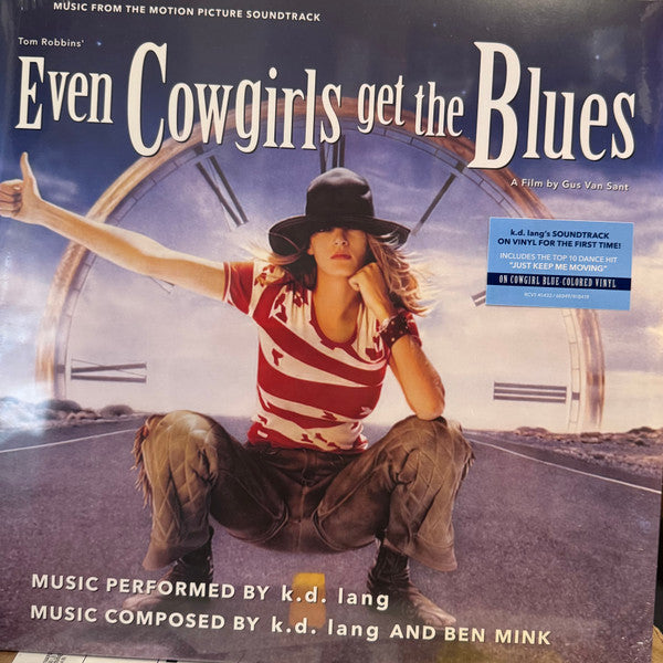 K.d. Lang – Even Cowgirls Get the Blues (OST) (Blue Vinyl) 🇺🇸