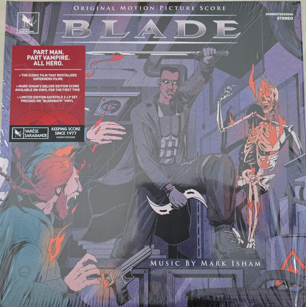 Mark Isham – Blade Ost (2Lp/Ruby Red Vinyl) 🇺🇸