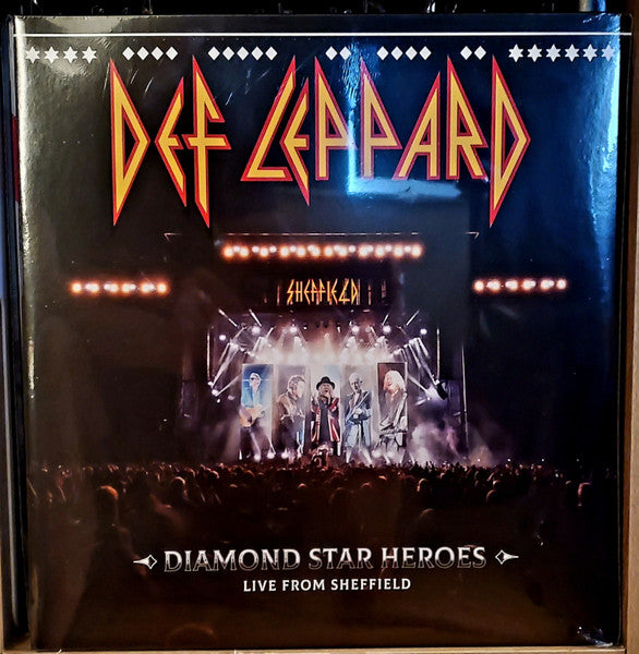 Def Leppard – Diamond Star Heroes: Live from Sheffield (Multicolor Splatter Vinyl/2LP) 🇺🇸