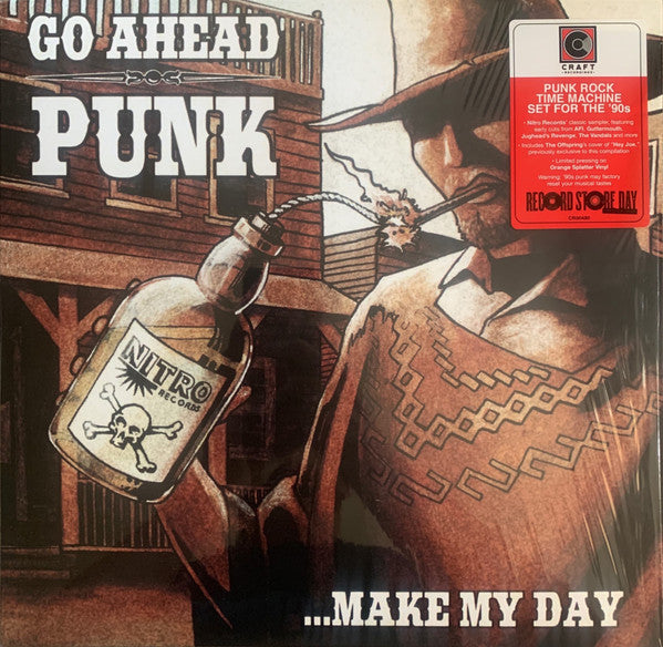 Various Artists – Go Ahead Punk...make My Day (Orange Splatter Vinyl) 🇺🇸