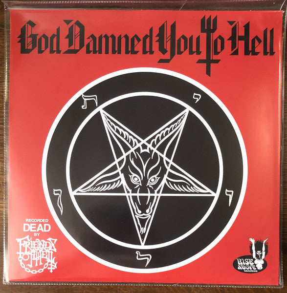 Friends of Hell – God Damned You to Hell (Picture Disc) 🇺🇸