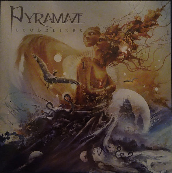 Pyramaze – Bloodlines (Orange/Blue Marbled Vinyl) 🇺🇸