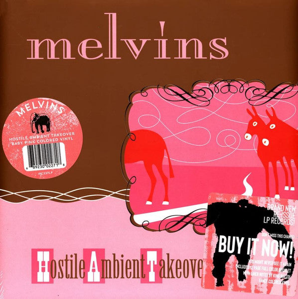 Melvins – Hostile Ambient Takeover (Baby Pink Colored Vinyl) 🇺🇸