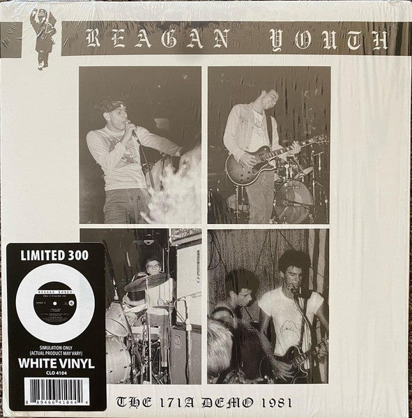 Reagan Youth – 171A Demo 1981 (White 7INCH) 🇺🇸