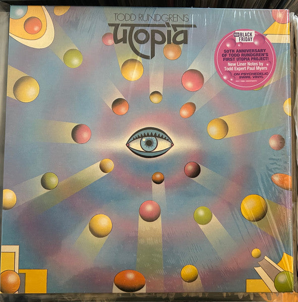 Todd Rundgren – Todd Rundgren's Utopia (Violet W/ Blue Splatter Vinyl) (RSD) 🇺🇸