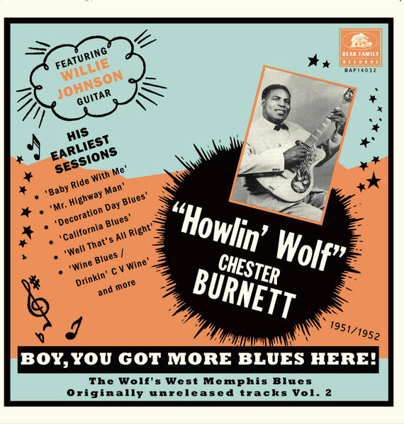 Howlin' Wolf – Boy, You Got More Blues Here!: the Wolf's West Memphis Blues, VOL. 2 🇺🇸