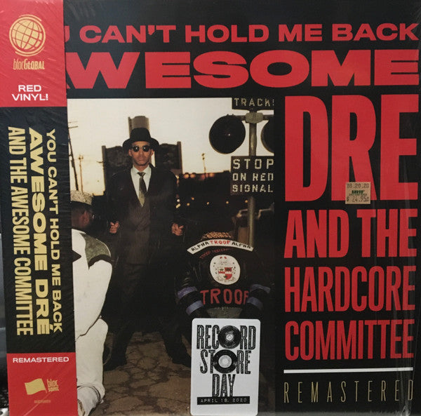 Awesome Dre – You Can't Hold Me Back (Translucent Red Vinyl/Obi-strip) 🇺🇸