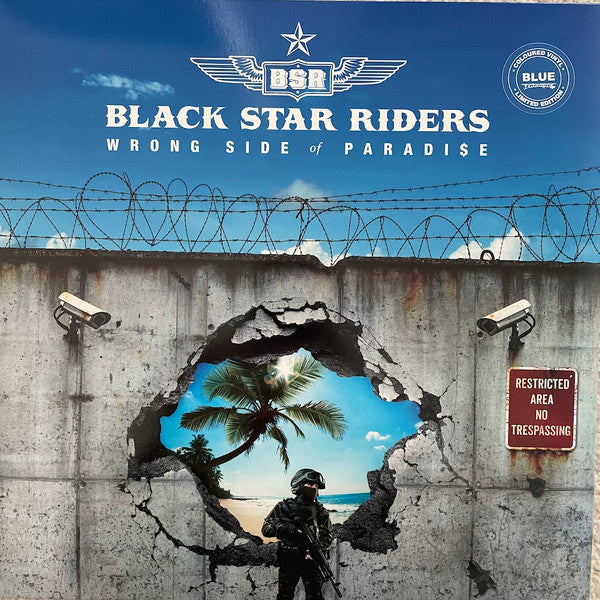 Black Star Riders – Wrong Side of Paradise (Blue Vinyl) 🇺🇸