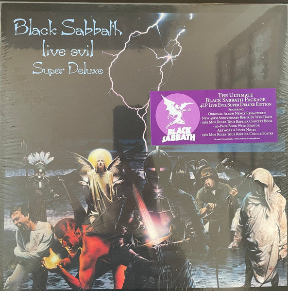 Black Sabbath – Live Evil (40TH Anniversary Super Deluxe/4LP) 🇺🇸