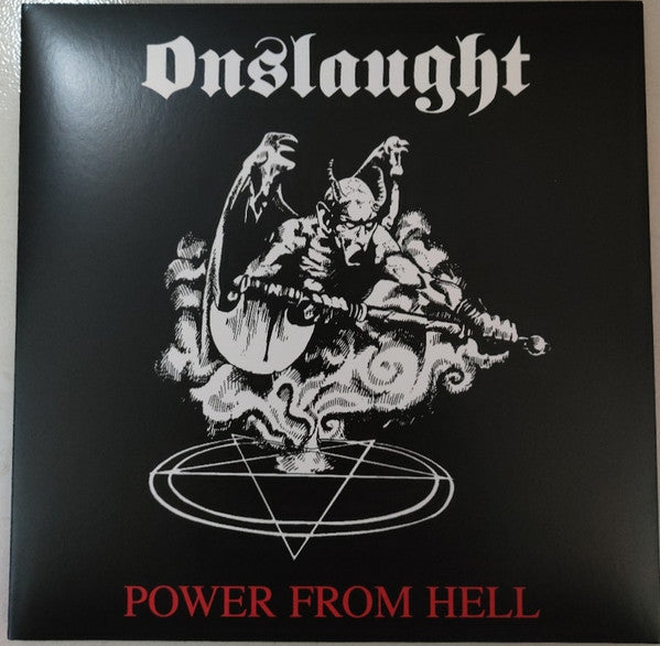 Onslaught – Power from Hell (White / Red Splatter Vinyl) 🇺🇸