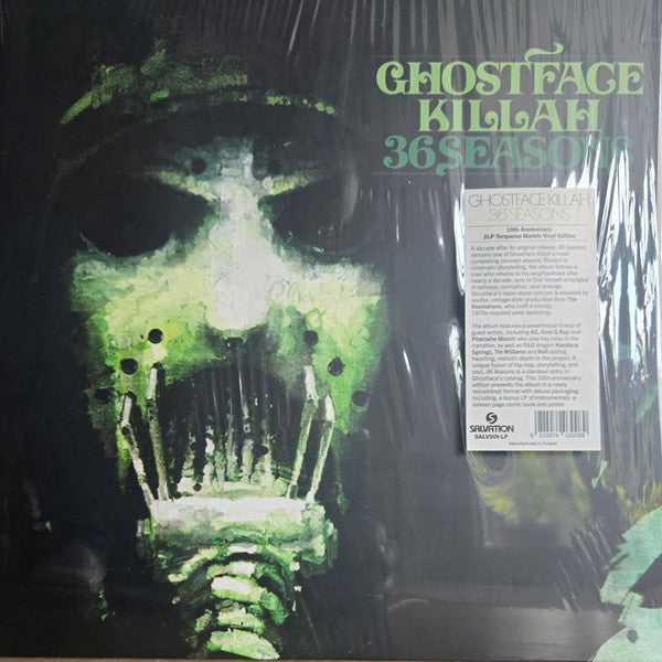 Ghostface Killah – 36 Seasons (Deluxe 10TH Anniversary Edition) (Turquoise Marble Vinyl) 🇺🇸