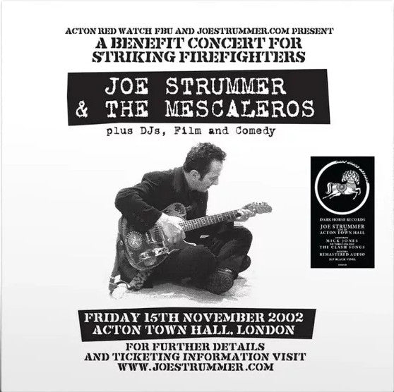 Joe & the Mescaleros Strummer – Live at Acton Town Hall 🇺🇸