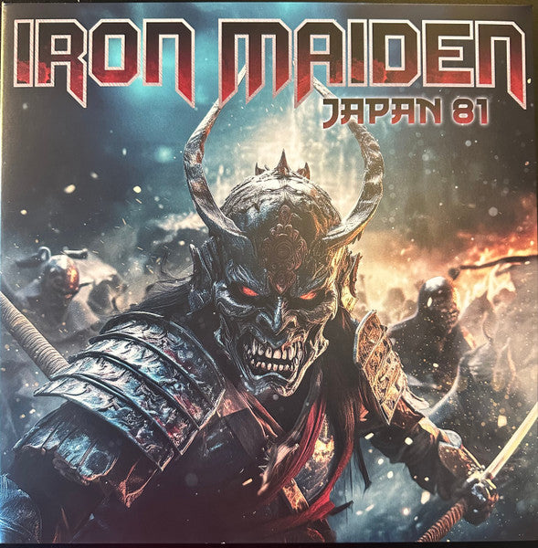 Iron Maiden – Japan 81 (Red W/ White Splatter Vinyl/2LP) 🇺🇸
