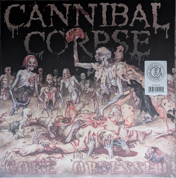 Cannibal Corpse – Gore Obsessed (White Vinyl) 🇺🇸