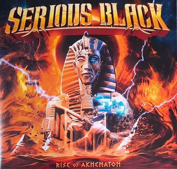 Serious Black – Rise of Akhenaton (Red/Orange Marbled Vinyl) 🇺🇸