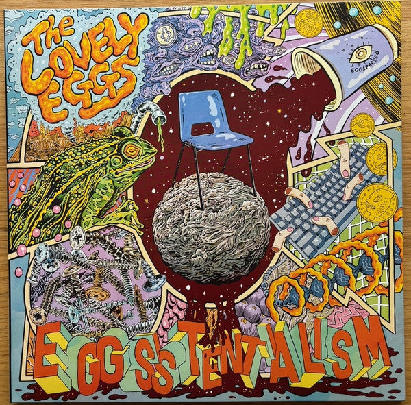 Lovely Eggs – Eggsistentialism (Transparent Blue with Coffee Splatter Vinyl) (I) 🇺🇸