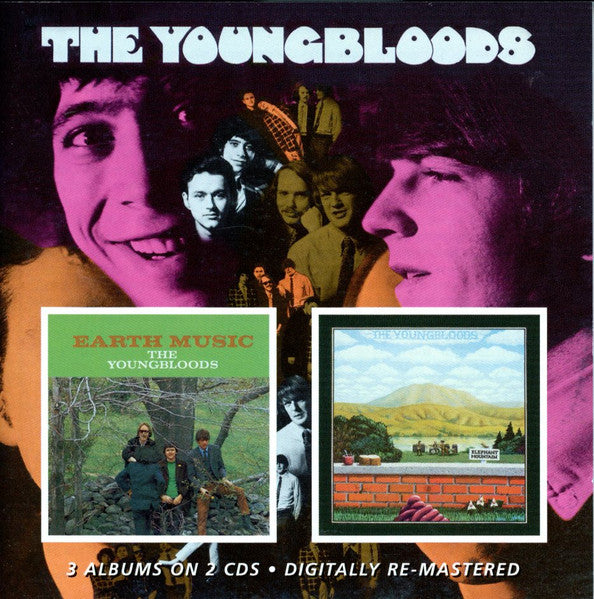 Youngbloods – Youngbloods / Earth Music / Elephant Mountain (Remastered) [CD Nuevo] 💿 🇺🇸