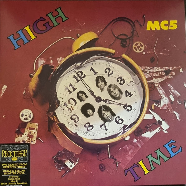 MC5 – High Time (Clear/Yellow Splatter Vinyl) (Rocktober) 🇺🇸
