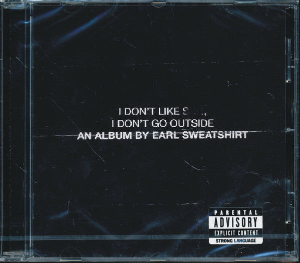 Earl Sweatshirt – I Don't Like Shit I Don't Go Outside [CD Nuevo] 💿 🇺🇸