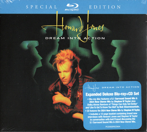 Howard Jones – Dream into Action 2024 New Stero Mix/5.1 Surround Sound Remix (CD/Blu-Ray) [CD Nuevo] 💿 🇺🇸