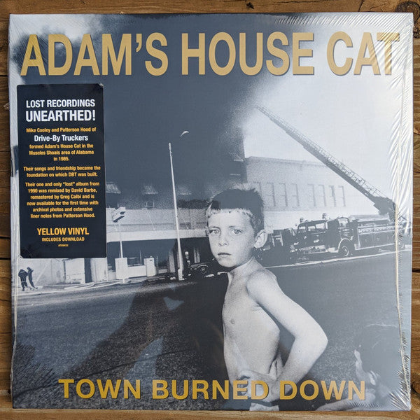 Adam's House Cat – Town Burned Down (Yellow Vinyl LP) 🇺🇸