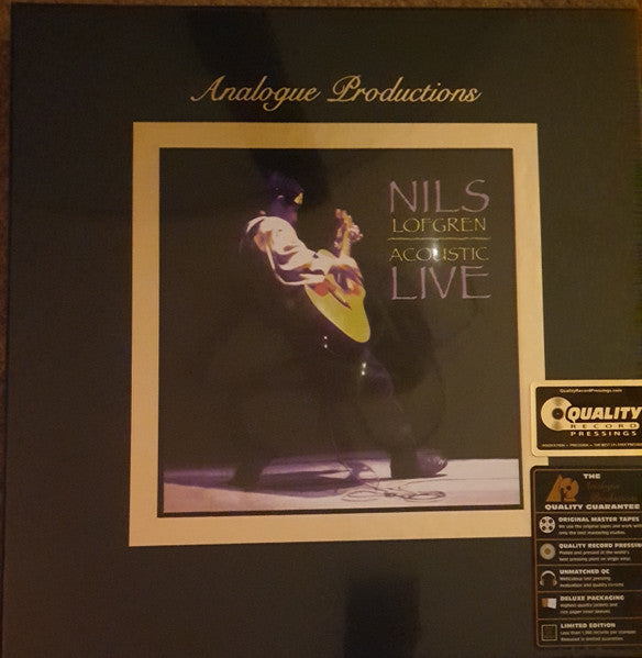 Nils Lofgren – Acoustic Live (200-GRAM 45 Rpm Vinyl 4-LP) 🇺🇸