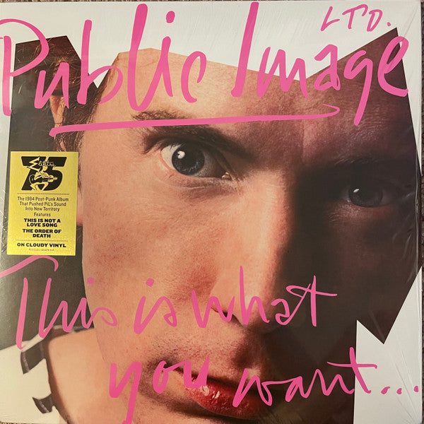 Public Image LTD. – This is What You Want…this is What You Get (Cloudy Translucent Vinyl) (Elektra 75) (I) 🇺🇸