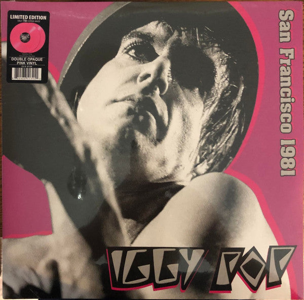 Iggy Pop – San Francisco 1981 (Pink Vinyl) 🇺🇸