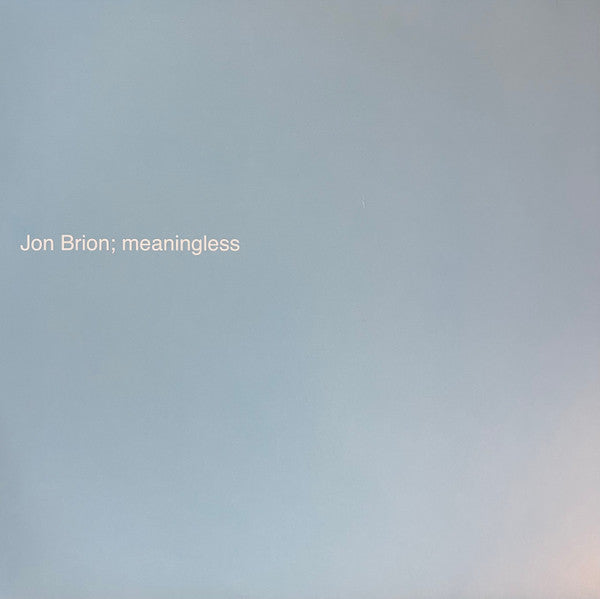 Jon Brion – Meaningless 🇺🇸