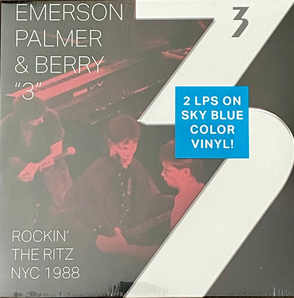 Palmer & Berry Emerson – 3: Rockin the Ritz Nyc 1988 (Sky Blue Vinyl/2LP) 🇺🇸