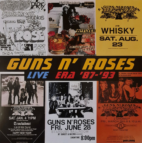 Guns N' Roses – Live Era '87-'93 (Deluxe/180G/4LP) 🇺🇸