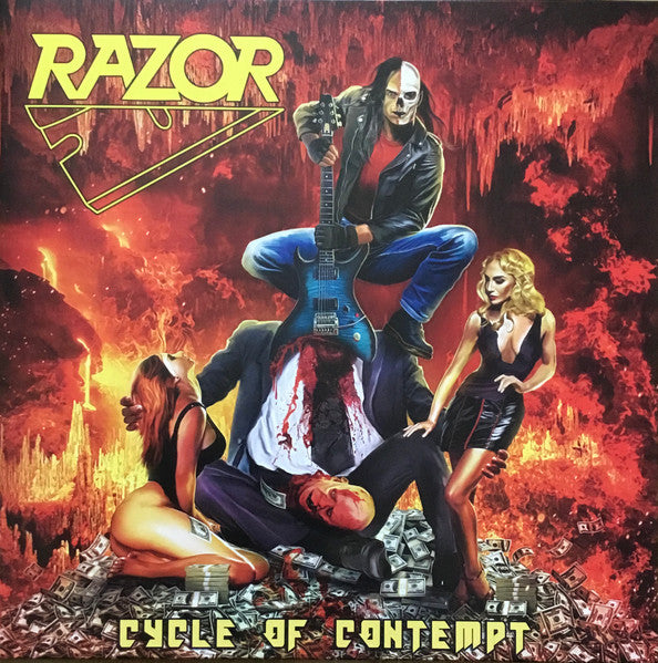 Razor – Cycle of Contempt (Neon Yellow Vinyl) 🇺🇸