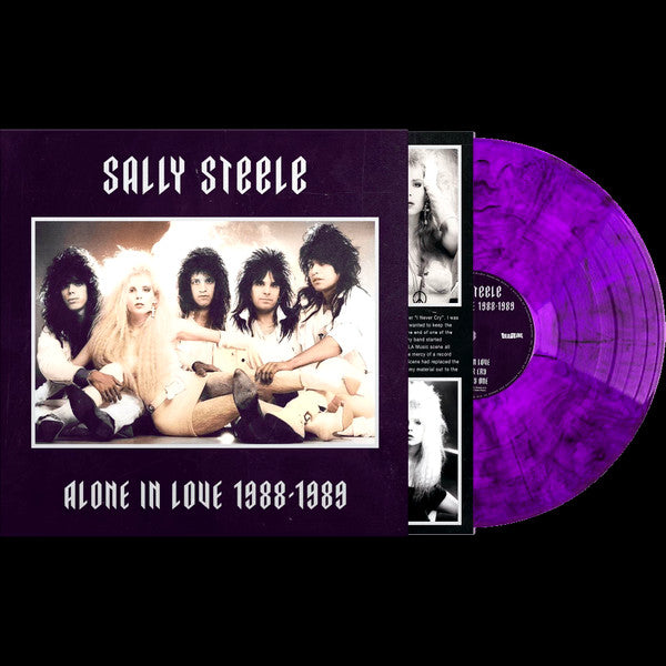 Sally Steele – Alone in Love 1988-1989 (Purple Vinyl) 🇺🇸