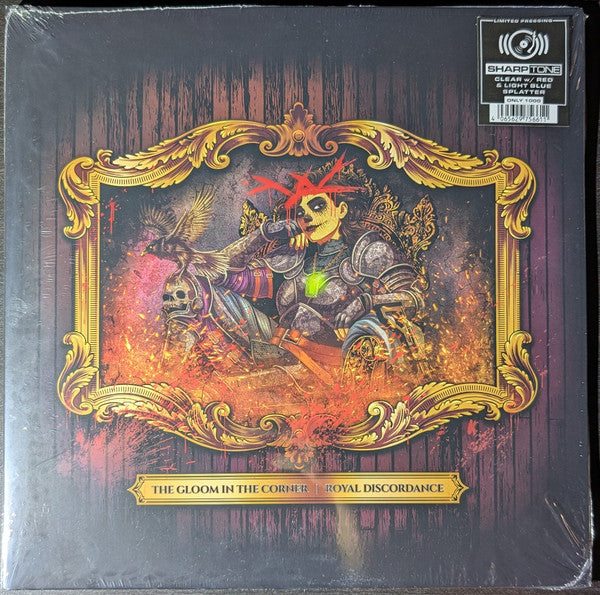 Gloom in the Corner – Royal Discordance (X) (2LP/Clear Purple Red Splatter Vinyl) 🇺🇸