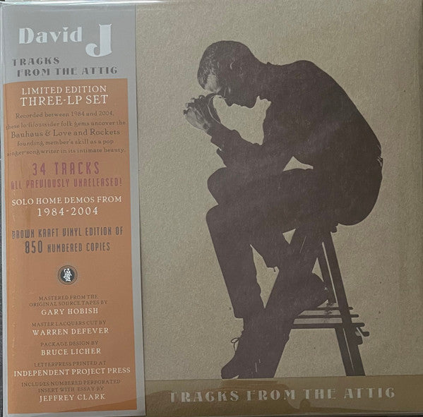 David J – Tracks from the Attic (3LP/3CD/Brown Opaque Vinyl) 🇺🇸