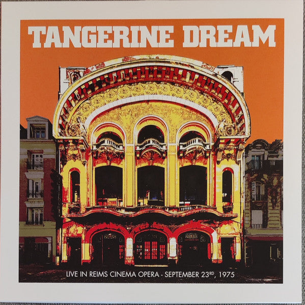 Tangerine Dream – Live at Reims Cinema Opera (September 23RD, 1975) (Deluxe/2LP/Orange & Blue Vinyl) 🇺🇸