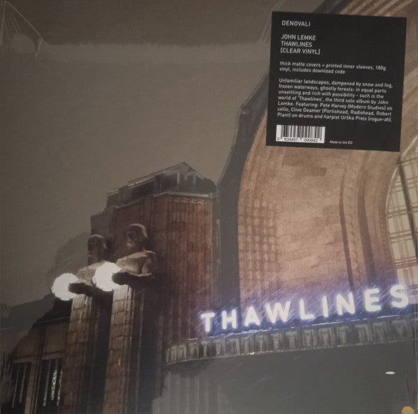 John Lemke – Thawlines (Clear Vinyl/180G) (I) 🇺🇸