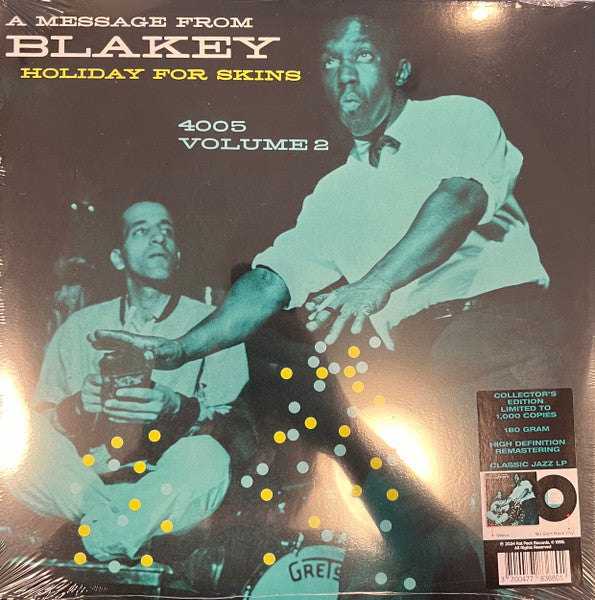 Art Blakey – Holiday for Skins VOL. 2 🇺🇸
